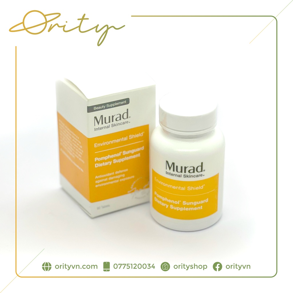 Viên uống chống nắng nội sinh Murad Pomphenol Sunguard Dietary Supplement