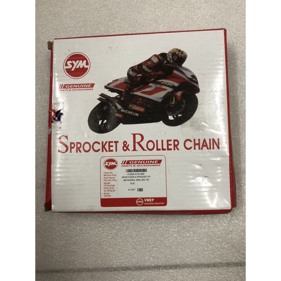 Nhông sên dĩa xe Angel 80cc