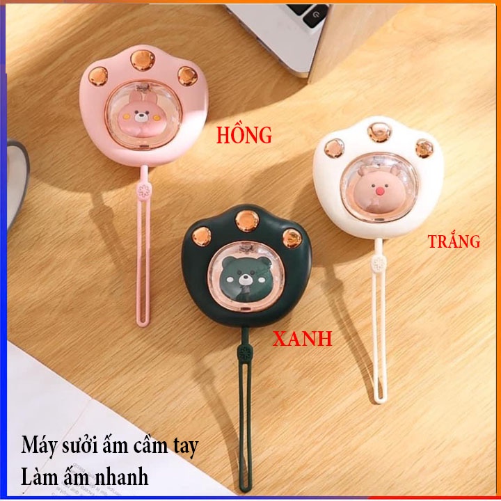 Máy Sưởi Ấm Mini Cầm Tay Đa Năng Cao Cấp [HOT NEW 2021], Máy Sưởi Mini Tích Hợp Sạc Dự Phòng Cao Cấp