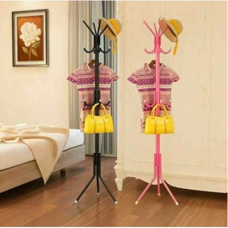[ BAO GIÁ QUỐC TẾ ] Cây Treo Quần Áo Cây Treo Mũ Gỗ , Thép Khung Tĩnh Điện Xinh Sẵn Dễ Thương