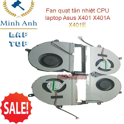 Quạt tản nhiệt CPU Laptop ASUS X401 X401A - X401