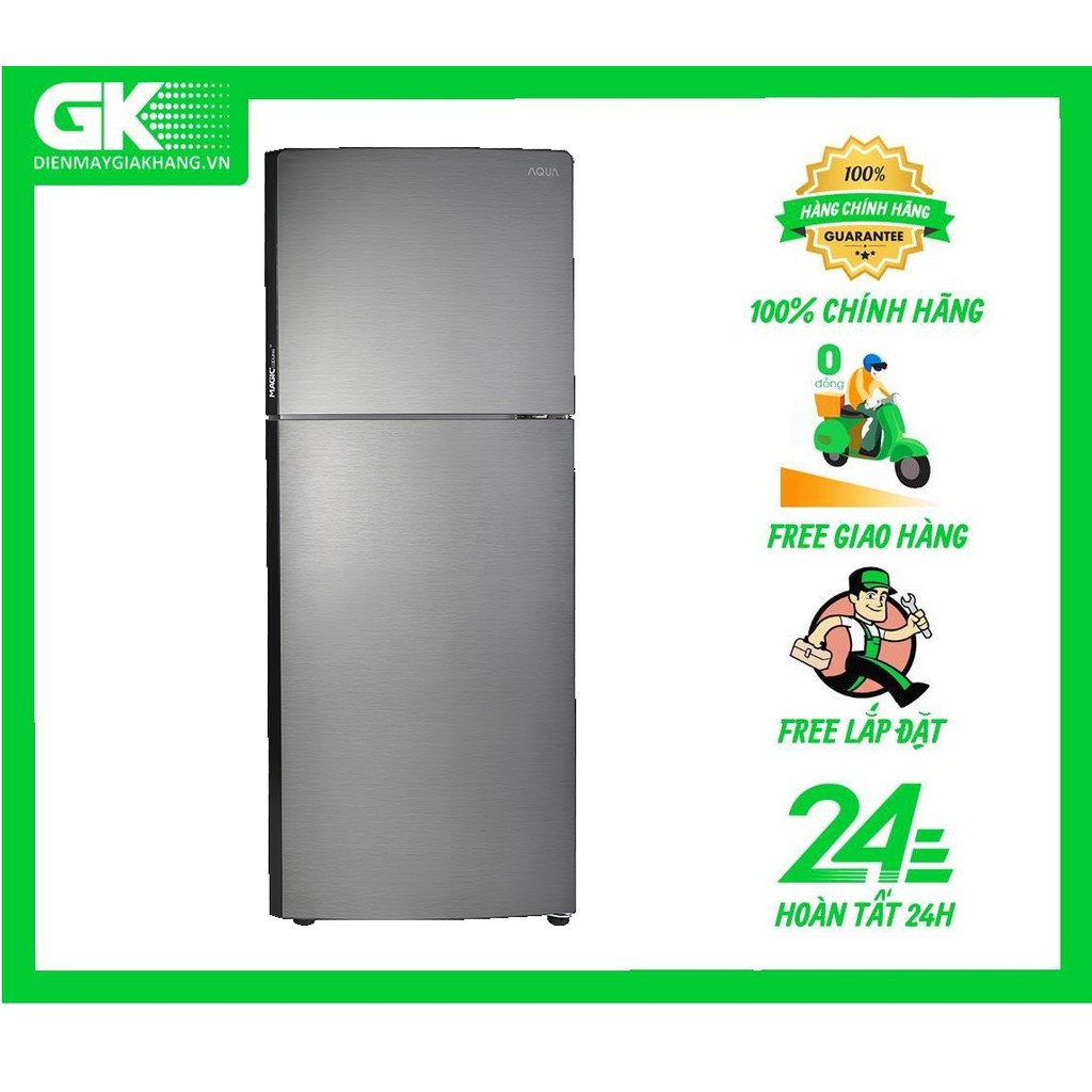 { GIÁ SỈ ) [Mã ELMS05 giảm 5% đơn 300k]T249MA SV - Tủ lạnh Aqua Inverter 235 lít AQR-T249MA SV
