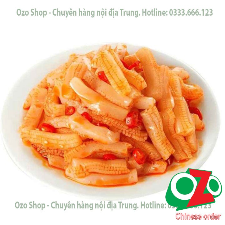 Dạ dày bò cay giòn hộp 20 gói 18g