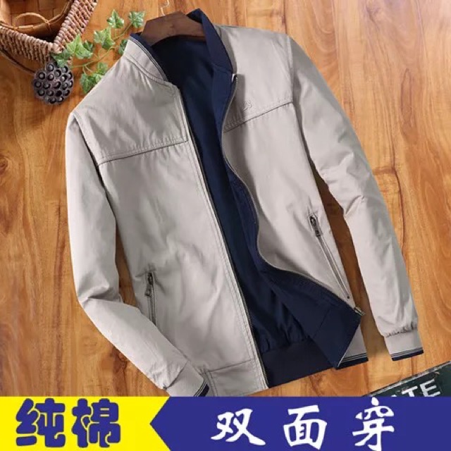 Áo gió kaki nam 2 mặt hàng quảng châu sz M _4XL hàng có sẵn | BigBuy360 - bigbuy360.vn