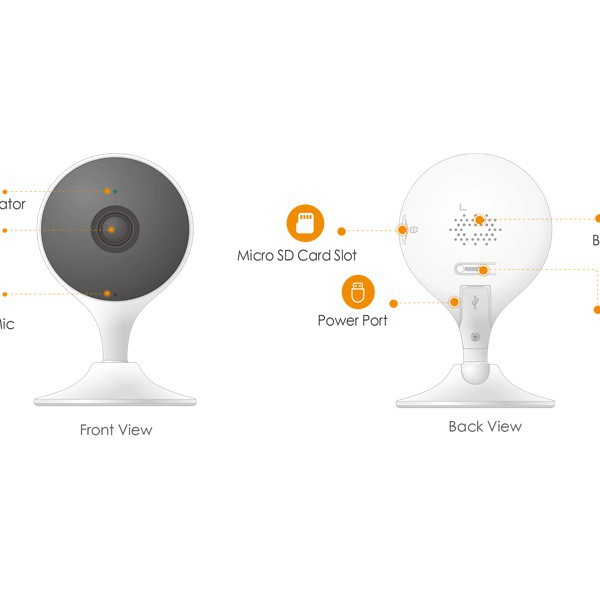 CAMERA WIFI CUPE IMOU C22EP, CAMERA DAHUA C22 DSS