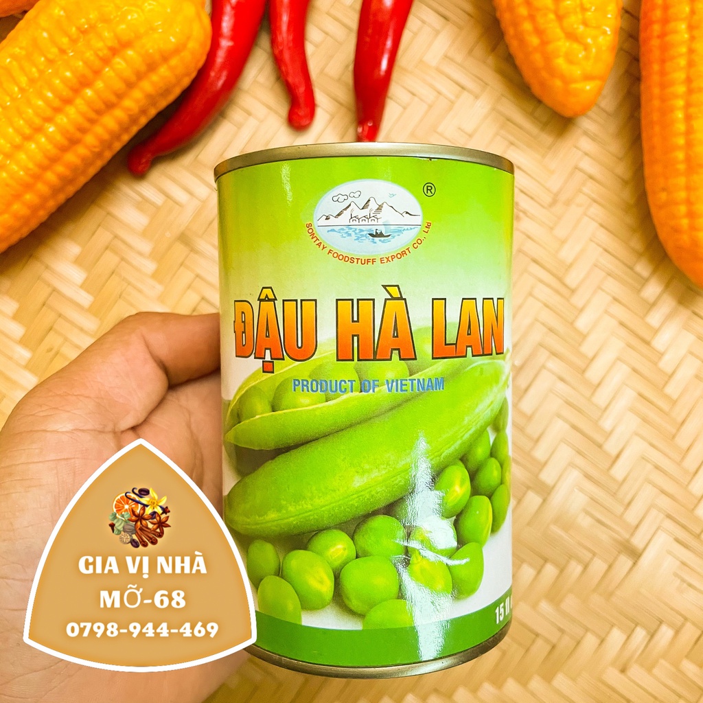 Đậu hà lan tươi đóng hợp  -trọng lượng 425gr