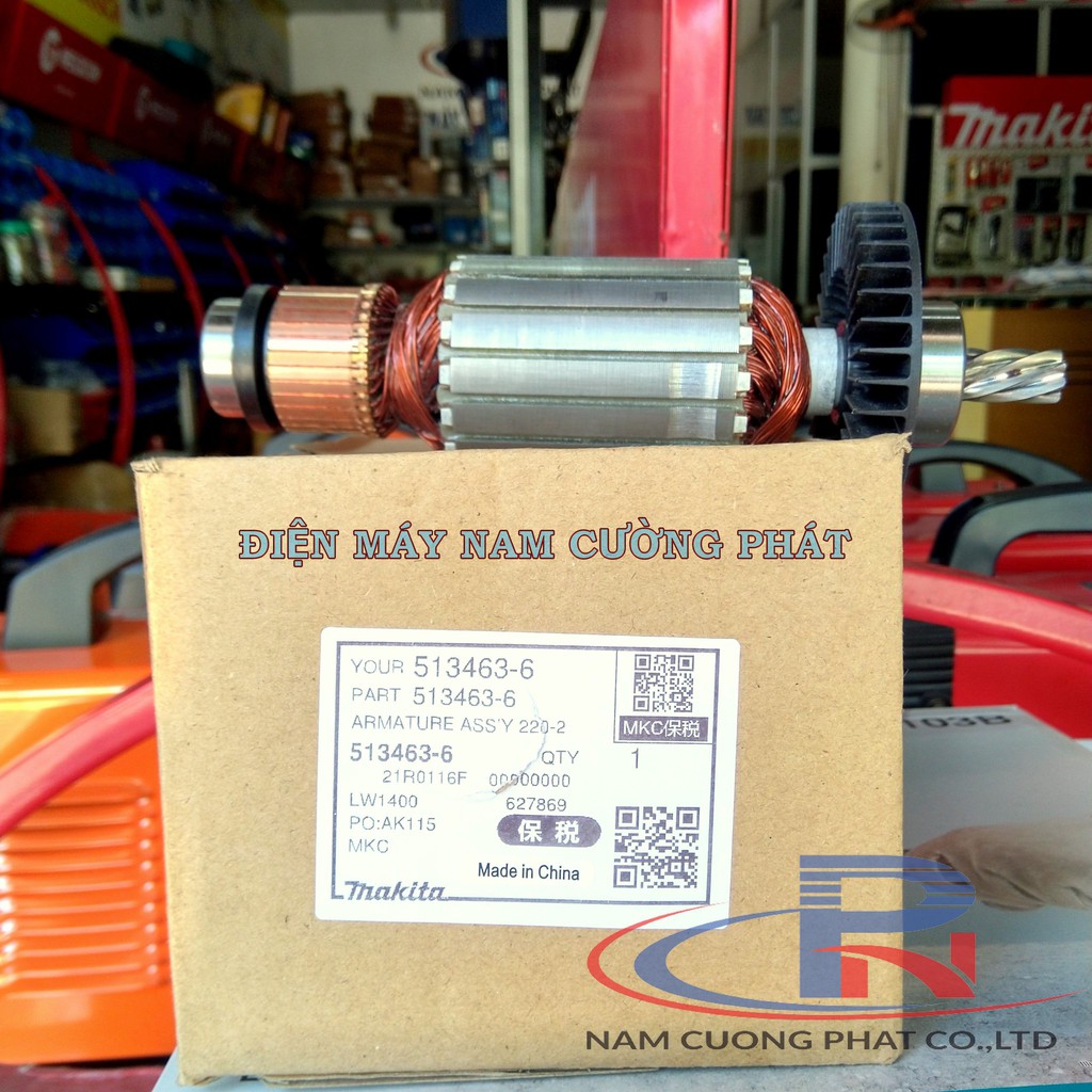 Rô to máy cắt sắt Makita LW1400 LW1401 513463-6