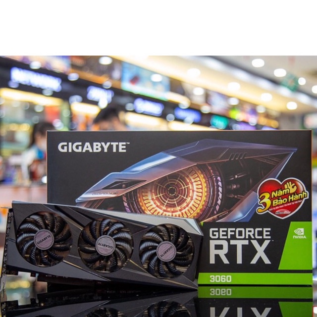 VGA GIGABYTE GeForce RTX 3060 GAMING OC 12G (LHR)