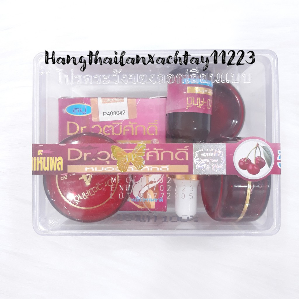 Kem đỏ 5 món thái lan