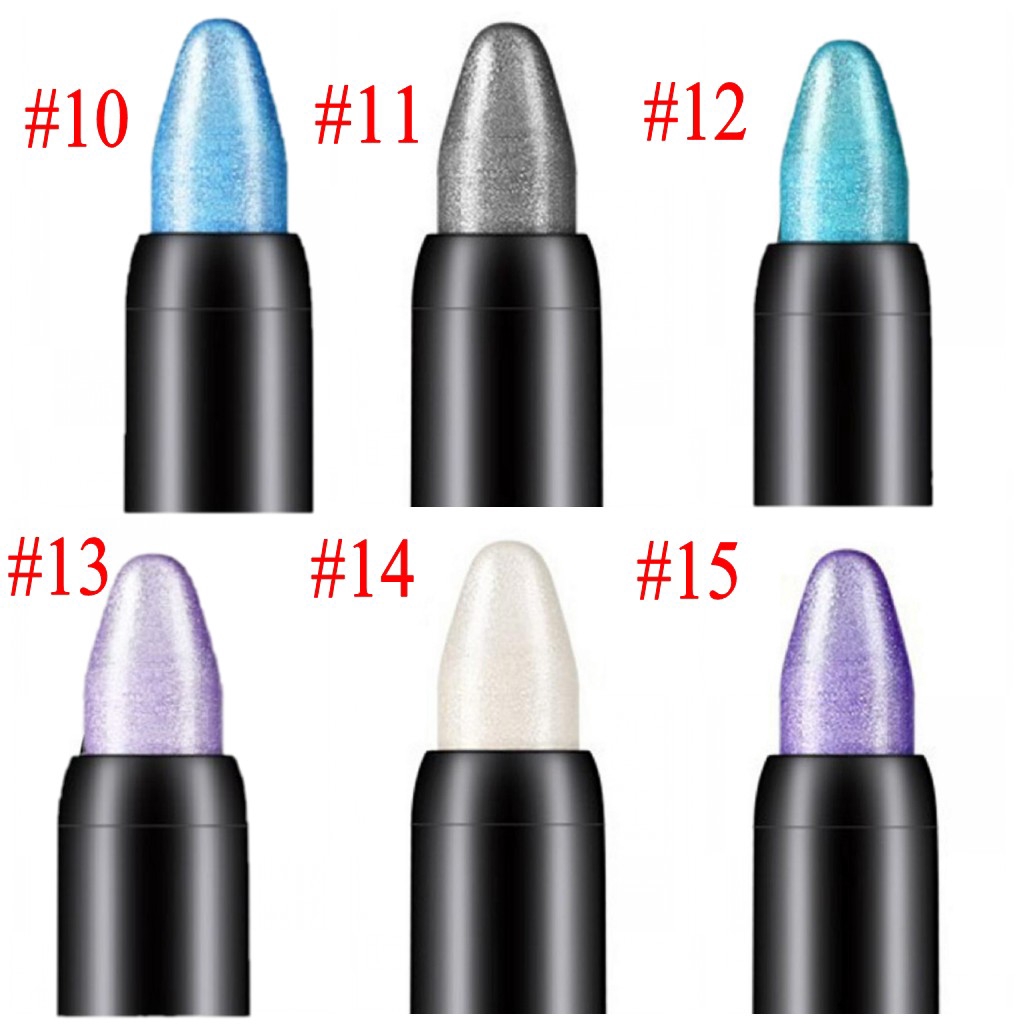 [Hàng mới về] Bút trang điểm mắt với 15 màu tùy chọn xinh xắn