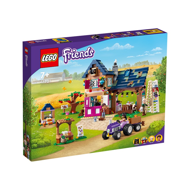 Đồ Chơi LEGO Trang Trại Hữu Cơ Heartlake 41721 (826 chi tiết)