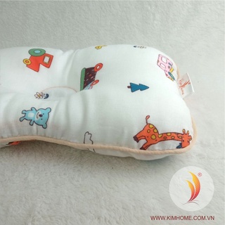 Gối lõm xô lông vũ Microfiber Kim Home