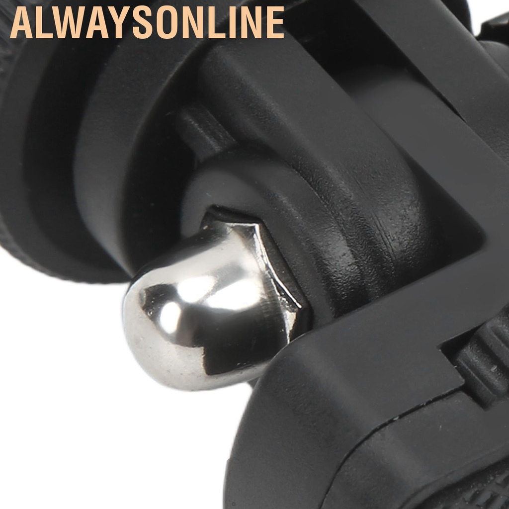 Alwaysonline Monitor Ball Head 180 Degrees With Cold Shoe 1/4in Screw