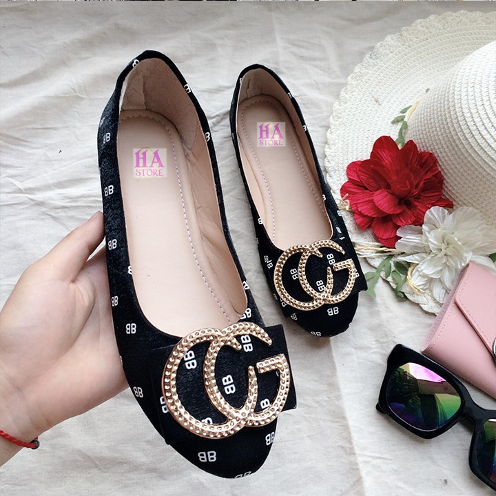 [Sale 50%] Giày bệt BB gắn móc CG lấp lánh siêu đẹp | BigBuy360 - bigbuy360.vn