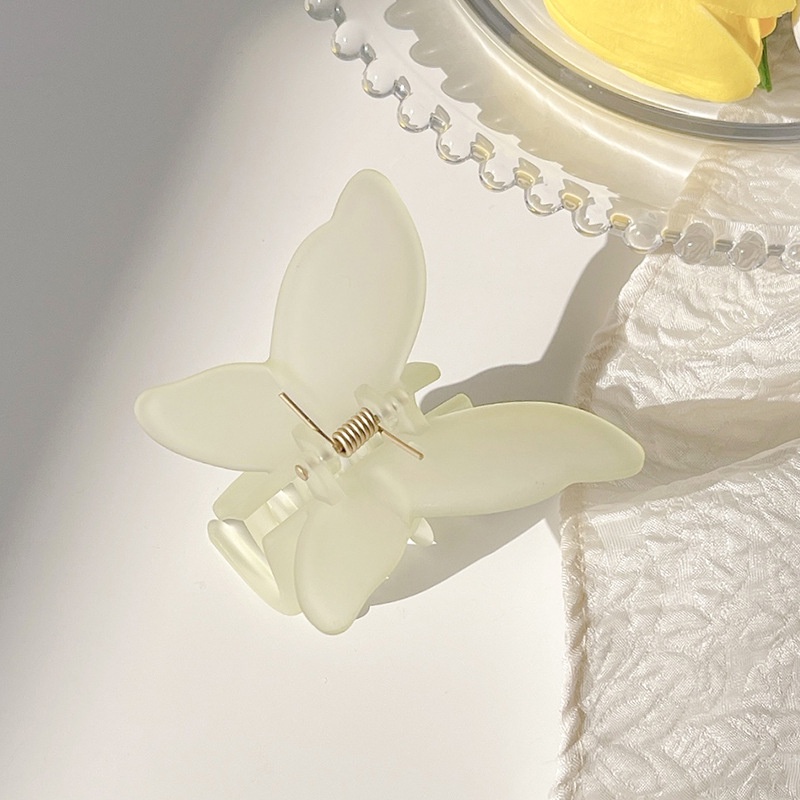 Kẹp Tóc Hình Bướm Trong Suốt Cho Nữ