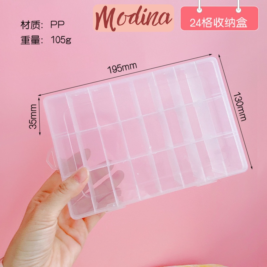 Hộp nhựa nhiều ngăn đựng washi tape, kệ để đồ mini đựng văn phòng phẩm