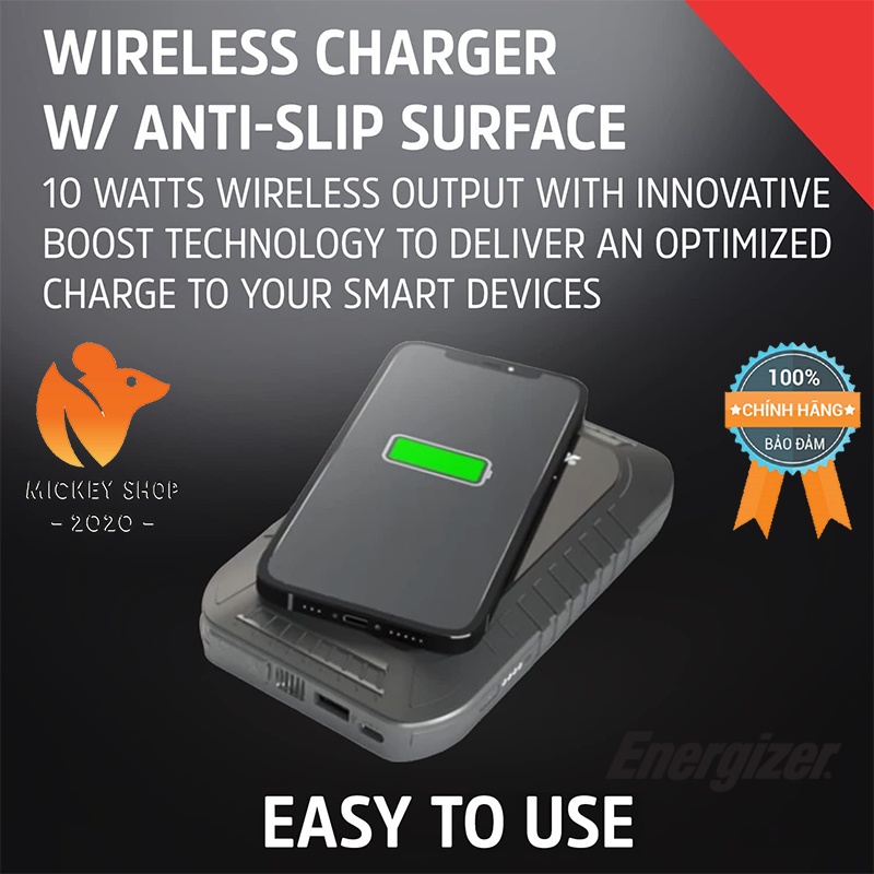 BỘ KÍCH BÌNH ĐA NĂNG Energizer 1000A - Mã ENJ1000 - BẢO HÀNH 12 THÁNg