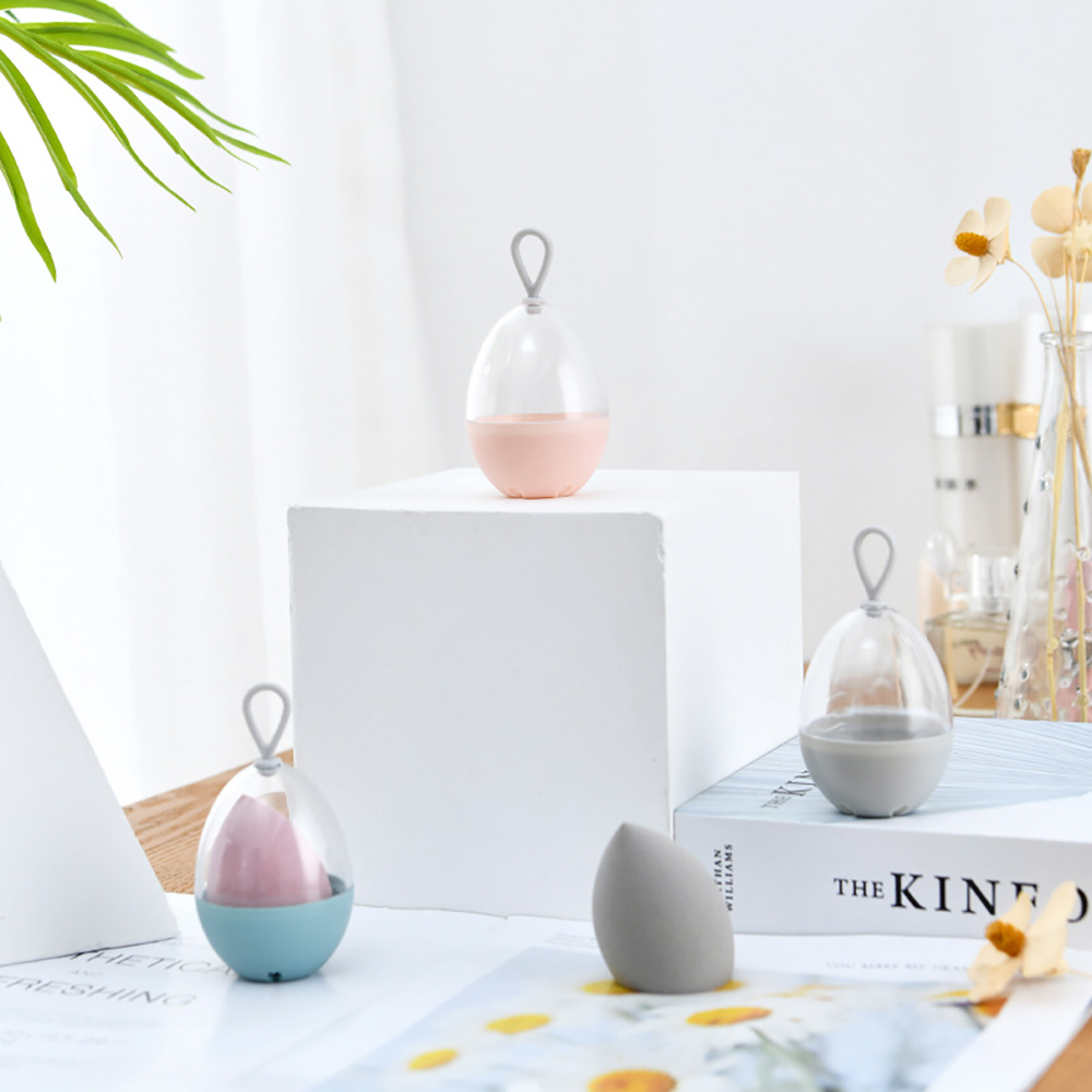 [Hàng mới về] Hộp đựng mút trang điểm bằng nhựa chất lượng cao tiện dụng