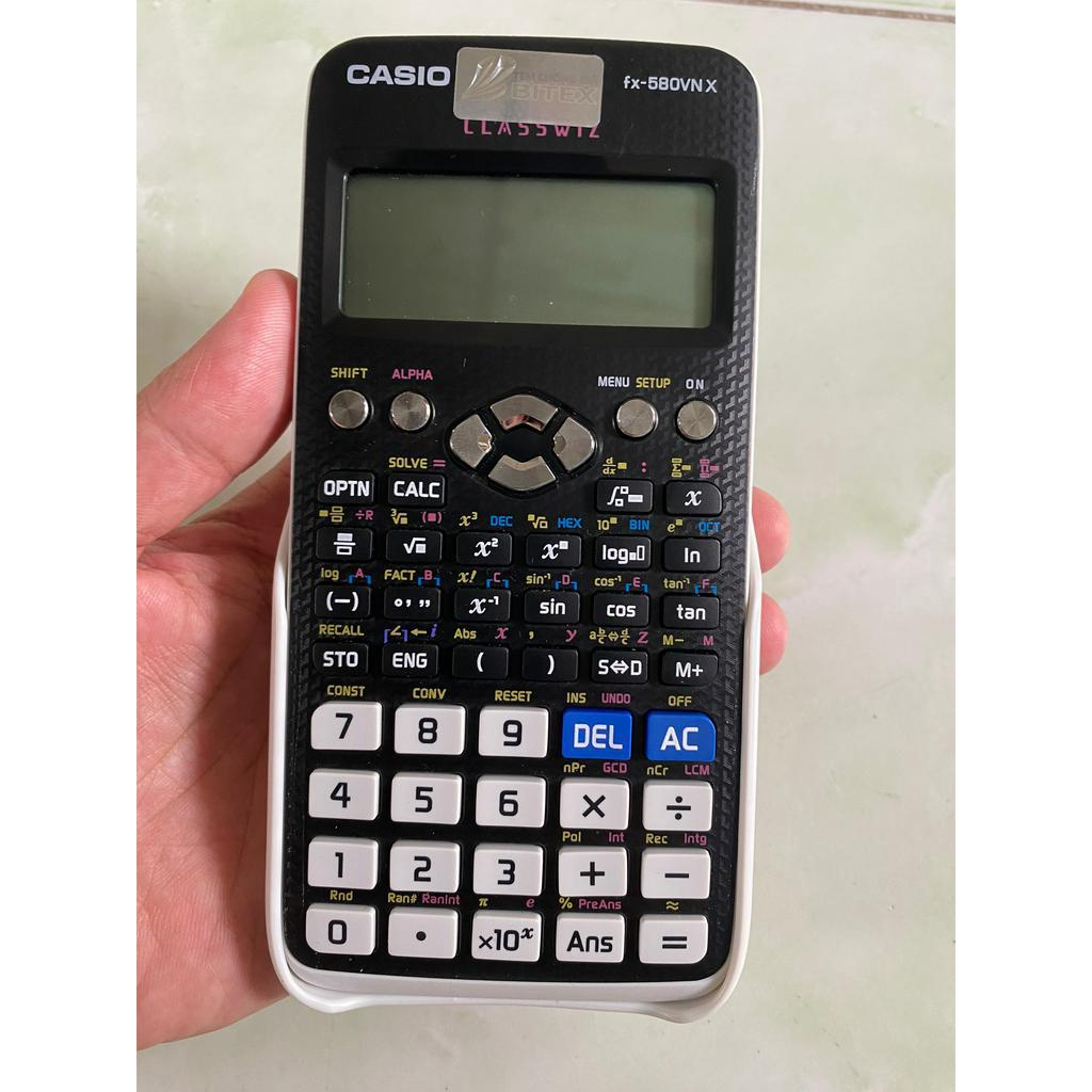 Máy tính CASIO 580VNX_2nd hand  | CASIO 580VNX CŨ CHÍNH HÃNG