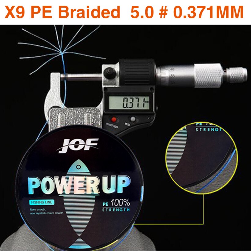 Cuộn Dây Câu Cá Bện 9 Sợi PE X9 Siêu Chắc Dài 150M