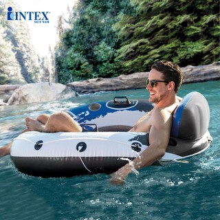 PHAO BƠI ĐƠN CÓ TỰA LƯNG INTEX 58825