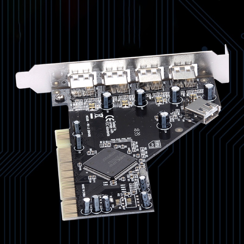Thẻ Mở Rộng Chuyển Đổi 4 Cổng Usb 2.0 Sang 5 Cổng Usb 2.0 + 1 Cổng Trong Nec720101 Chip Chip Điện Tử Chuyên Dụng Chất Lượng