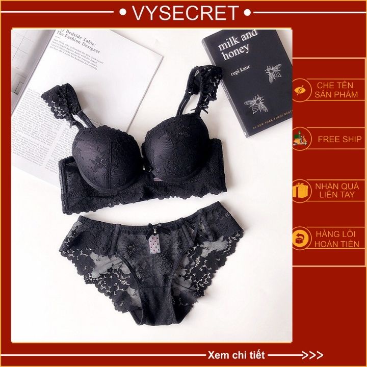 BỘ LÓT REN SEXY 💞CÓ MÚT XOÀI 💞 💥 CÓ MÃ GIẢM GIÁ 💥 áo siêu nâng đẩy,định hình phom ngực siêu xinh. | BigBuy360 - bigbuy360.vn