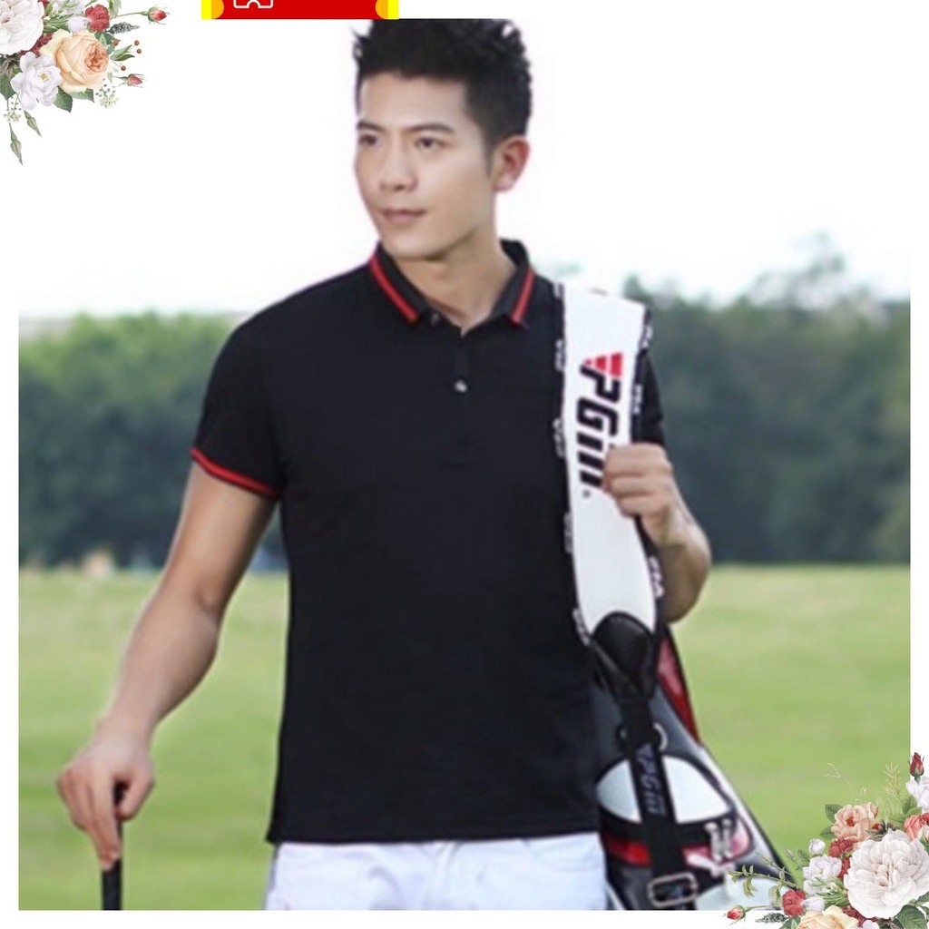 Áo Thun Nam Tay Ngắn | Áo Phông Nam Tay Lỡ Cổ  Đứng Thời Trang Cao Cấp | A02-001 King.Shop.90 | BigBuy360 - bigbuy360.vn