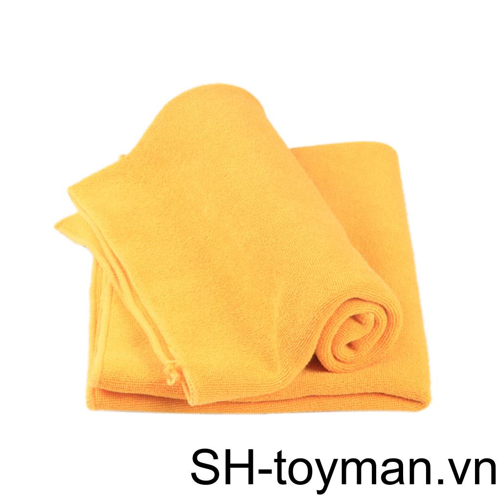 Khăn Lau Hình Vuông Bằng Sợi Micro Siêu Thấm Hút Chống Trầy Xước Tiện Dụng Cho Nhà Bếp / Văn Phòng