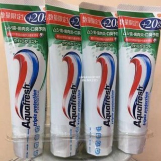 [Nội Địa Nhật] Kem Đánh Răng Aquafresh 140gr