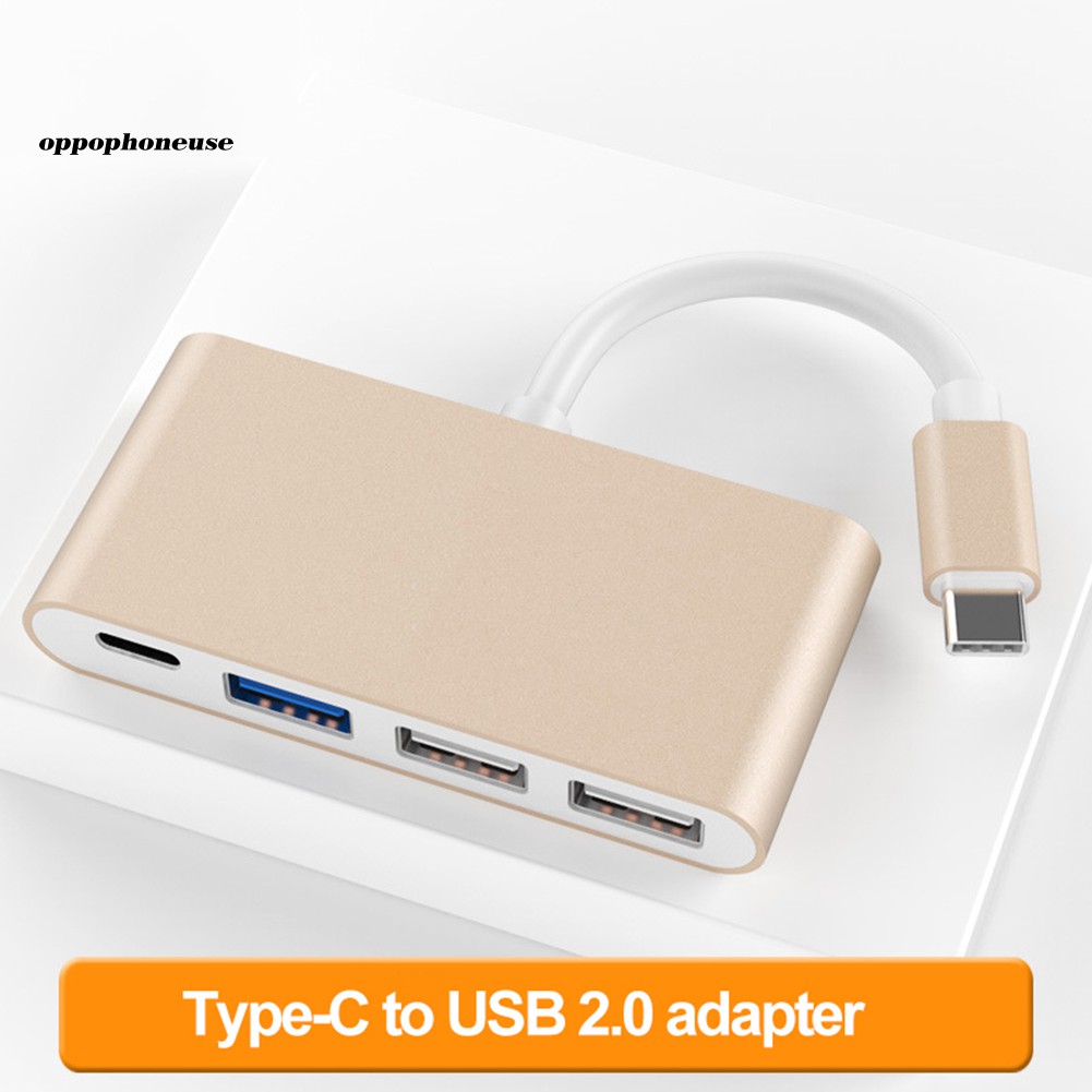 Đầu chuyển đổi 4 trong 1 Type C sang USB 2.0 3.0 dành cho Macbook | BigBuy360 - bigbuy360.vn