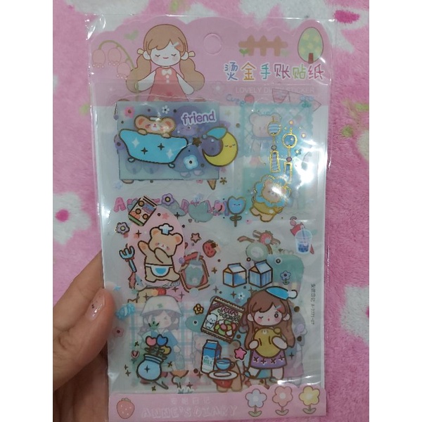 Bộ 3 miếng sticker trong