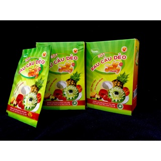 Hộp 12 gói thạch rau câu dẻo Jelly Hoàng Yến
