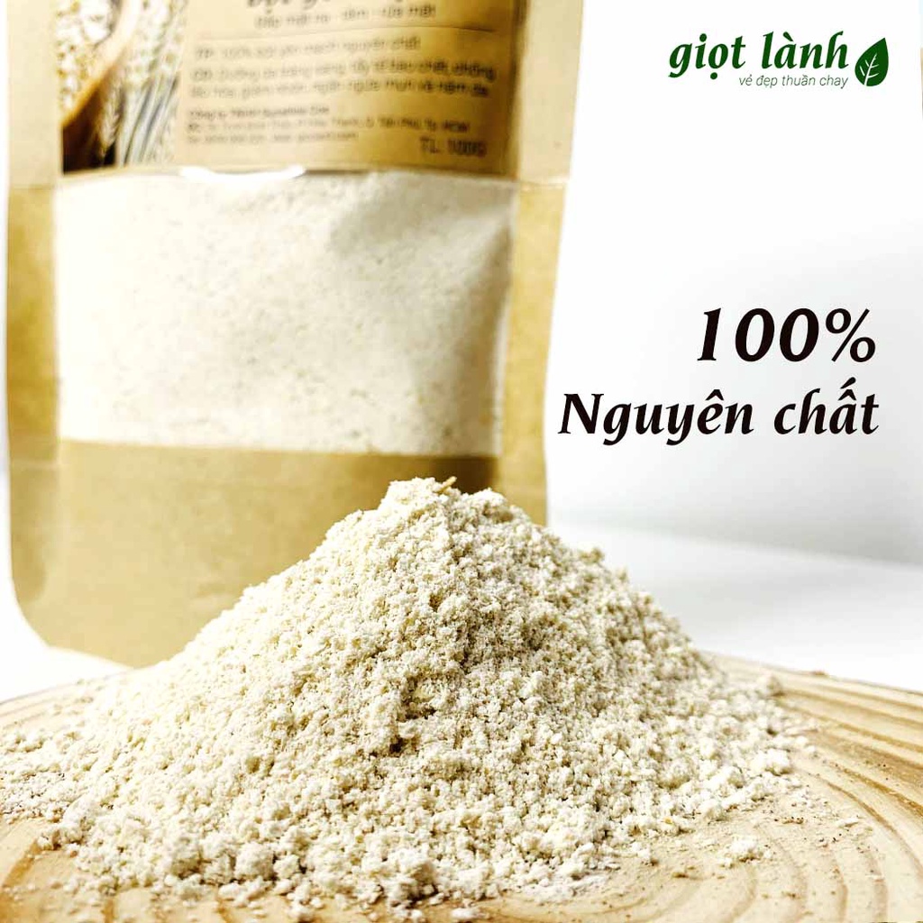 Bột Yến Mạch nguyên chất - Da trắng sáng, mịn màng Giọt Lành 100 Gram