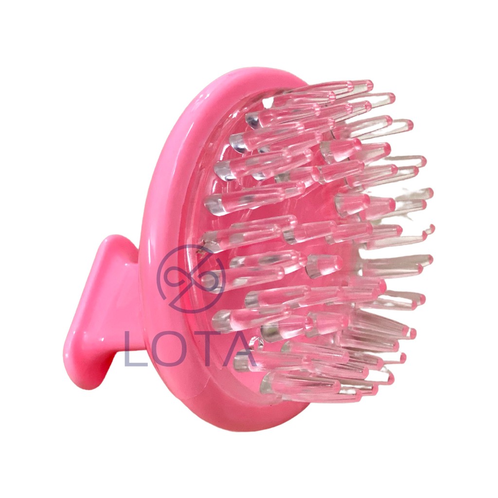 DỤNG CỤ MASSAGE GỘI ĐẦU SILICONE, làm sạch da tẩy tế bào chết, đồ mát xa thư giãn khi tắm LOTA SHOP