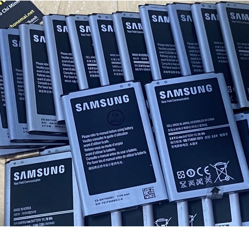 Pin Samsung Galaxy Note 3 Neo N750 N7508V SM-N7505 N7502 - Dung Lượng 3100mAh BH 6 Tháng