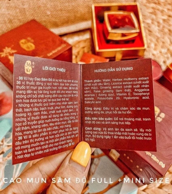 CAO 〽️ỤN SÂM ĐỎ 36 VỊ - MEEA ORGANIC | BigBuy360 - bigbuy360.vn