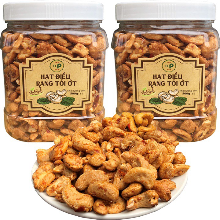 1Kg Hạt Điều Rang Tỏi Thơm Ngon Loại 1