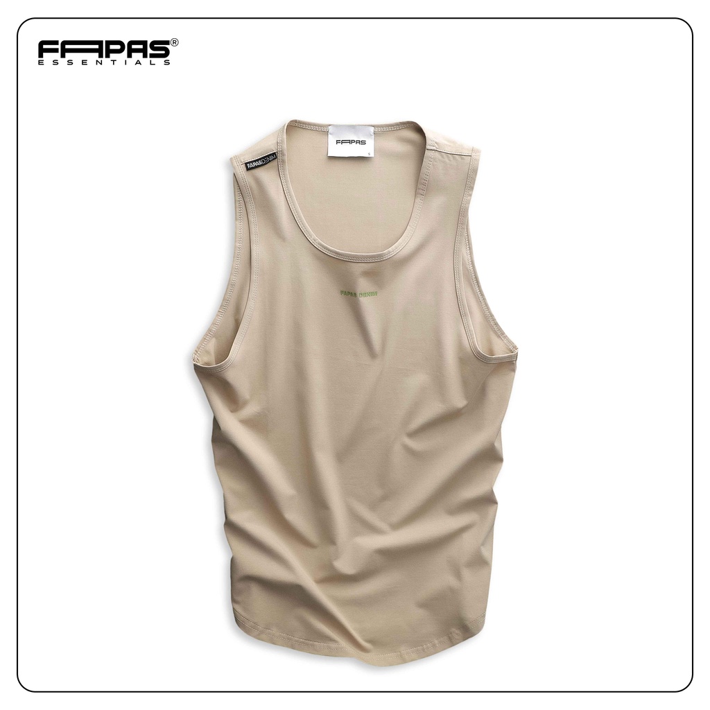 Áo Ba Lỗ Nam Longtee Chất Vải Cotton Co Giãn Tốt Độ Thấm Hút Cao Cổ Vuông Phong Cách Form Chuẩn - FAPAS