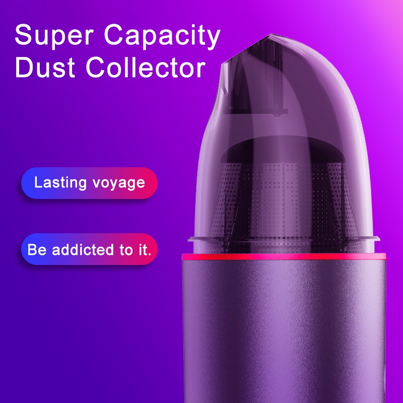 Máy Hút Bụi Mini Cầm Tay Công Suất Cao Chuyên Dùng Cho Xe Hơi