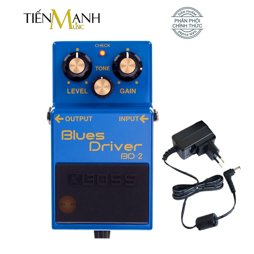 [Chính Hãng] Phơ Guitar Boss BD-2 Blues Driver - Bàn Đạp Fuzz Pedals Effects BD2