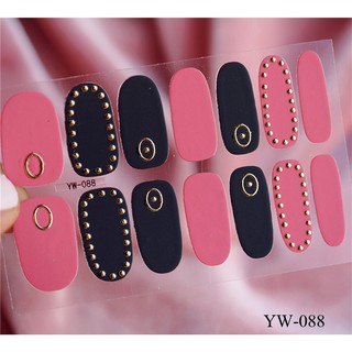 Miếng dán móng tay - Nail Wraps (14 miếng dán khô)