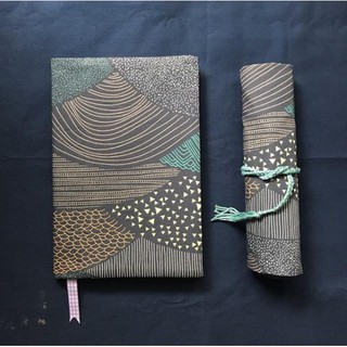 Cuộn bút vải handmade