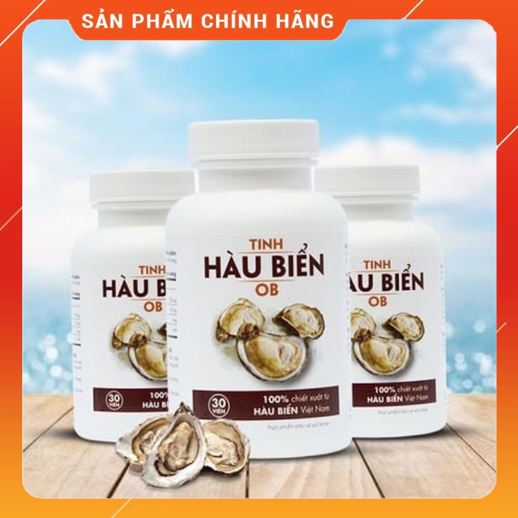 (Chính Hãng)_Viên Uống Tinh Hàu Biển OB_Tăng Cường sinh Lực Phái Mạnh