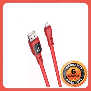 Hoco S6-Cáp sạc nhanh LIGHTNING tích hợp màn hình LED hiển thị và hẹn giờ sạc cho iPhone/iPad