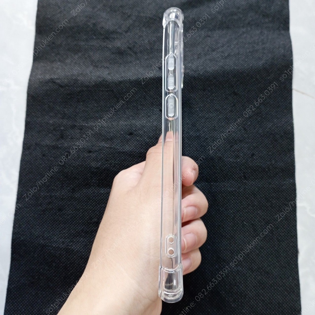 Ốp lưng Oppo A16K loại dẻo trong, loại chống sốc bảo vệ camera bền đẹp