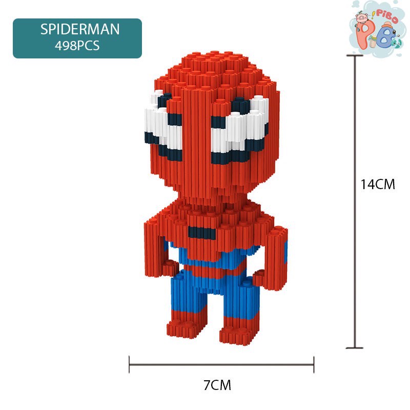 Lego 3D Hình Nhân Vật Hoạt Hình Đáng Yêu- Đồ Chơi Lắp Ghép Cho Bé