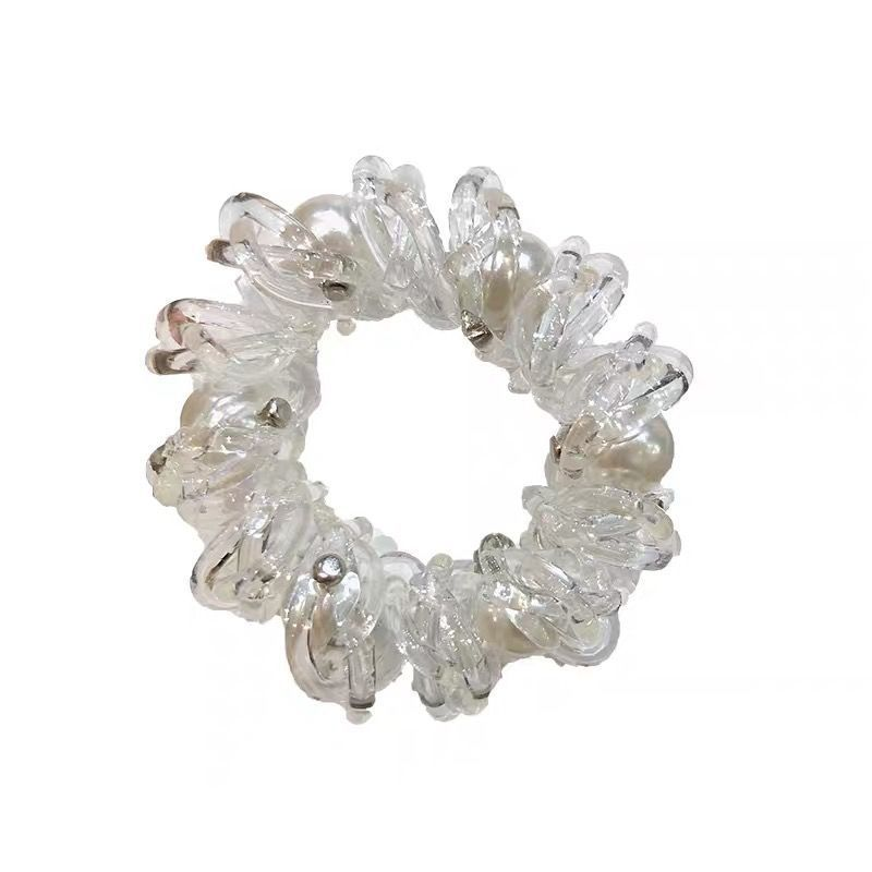 Dây buộc tóc lò xo phong cách Hàn Quốc dành cho nữ