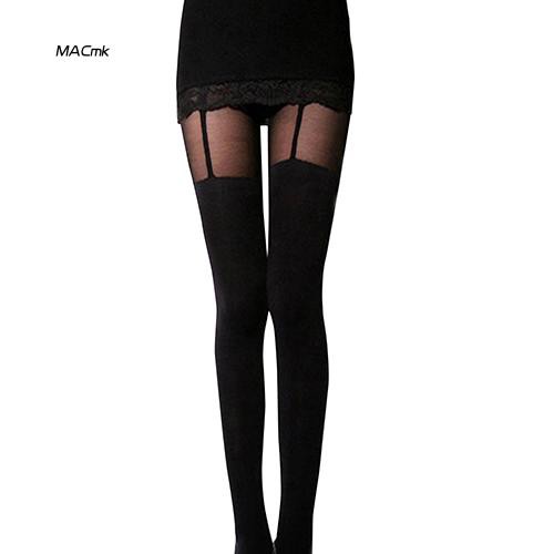 MAC1_Fashion Stretchy Stockings Sweety Black Leggings Socks Decorated Garters | BigBuy360 - bigbuy360.vn