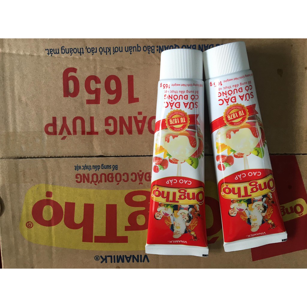 sữa đặc có đường ông thọ đỏ tuýp 165G